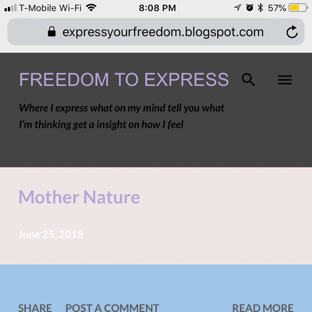 A entertainment website